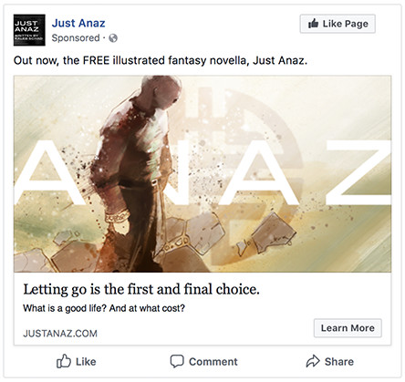 Just Anaz Facebook Ad 1